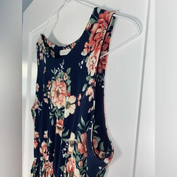 3 for $15! | Women’s Tall M | REB & J. | Sleeveless Maxi Dress | floral - Picture 8 of 13